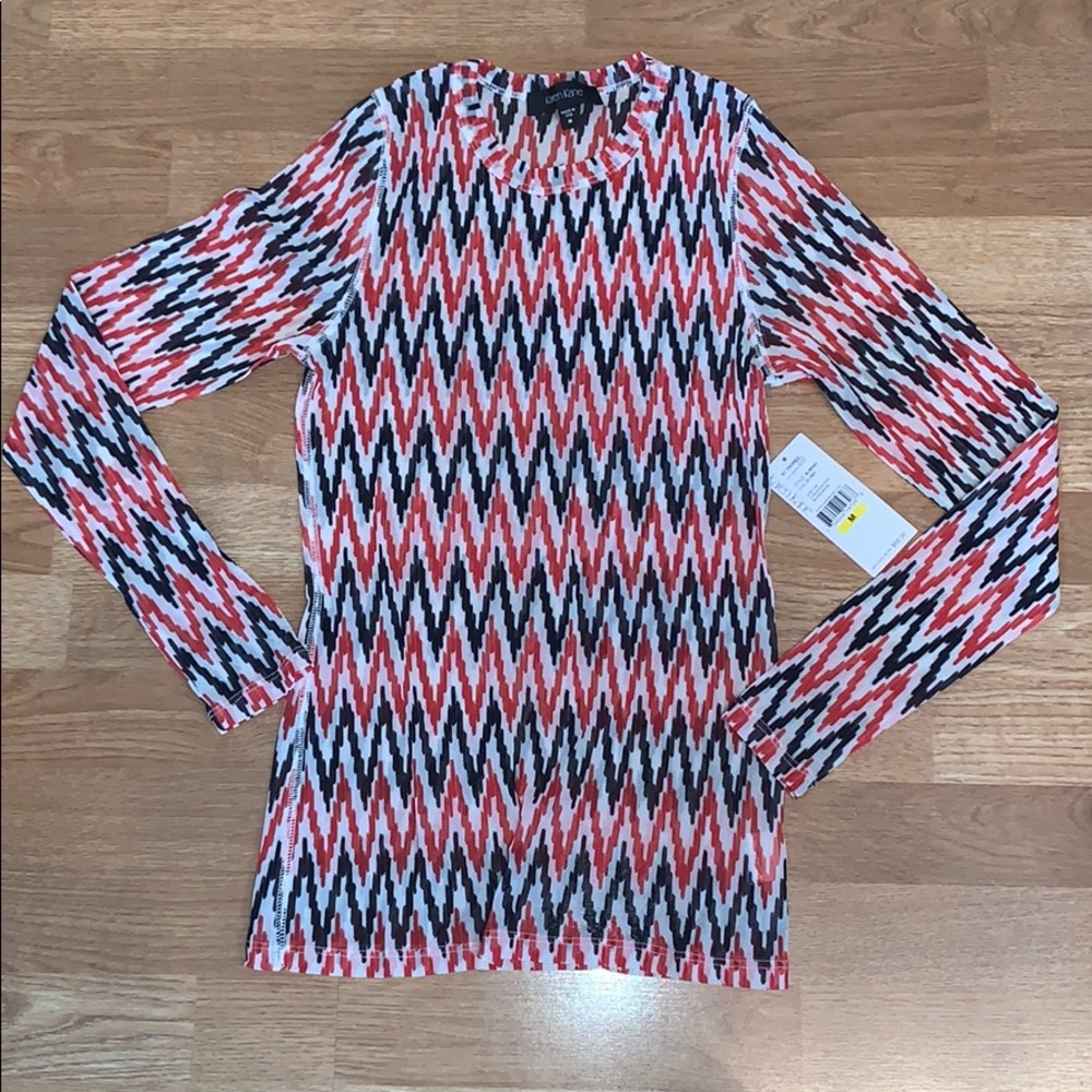 Karen Kane Mesh Top